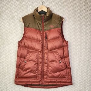 Outdoor Research Transcendent Down Vest Womens M Two tone Colorblock Puffer Vest